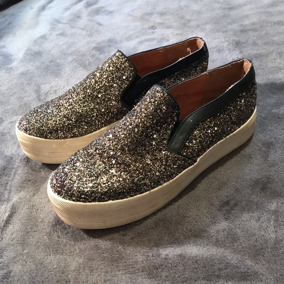 Mossimo Supply Co. Shoes - {Mossimo} Sparkle stacked slip-ons